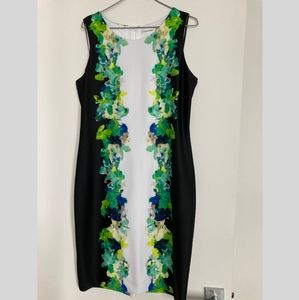 Calvin Klein Floral Sheath Dress